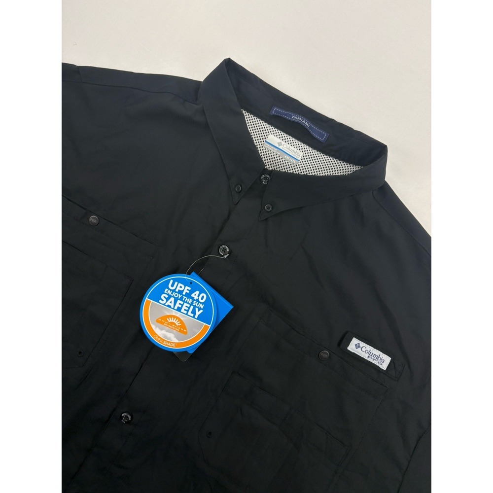 NWT Columbia Men's Tamiami PFG UPF 40 Omni-Shade Short Sleeve 4XT